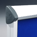 Shield External Notice Board White